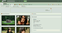 Desktop Screenshot of haizius.deviantart.com