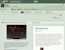Tablet Screenshot of j4ever.deviantart.com
