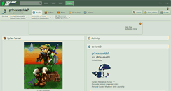 Desktop Screenshot of princesszelda7.deviantart.com