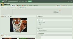 Desktop Screenshot of brandnetel.deviantart.com