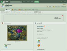 Tablet Screenshot of miapicassa.deviantart.com
