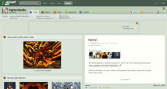 Desktop Screenshot of ingramstudio.deviantart.com