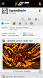 Mobile Screenshot of ingramstudio.deviantart.com