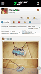 Mobile Screenshot of cielodise.deviantart.com