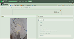 Desktop Screenshot of onigen.deviantart.com