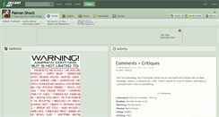 Desktop Screenshot of palmer-shock.deviantart.com
