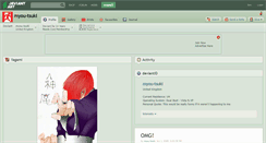 Desktop Screenshot of myou-tsuki.deviantart.com