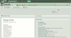 Desktop Screenshot of frosty-poet.deviantart.com