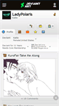 Mobile Screenshot of ladypolaris.deviantart.com