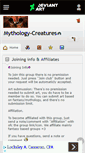 Mobile Screenshot of mythology-creatures.deviantart.com