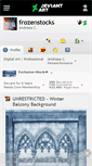 Mobile Screenshot of frozenstocks.deviantart.com