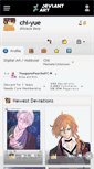 Mobile Screenshot of chi-yue.deviantart.com