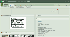 Desktop Screenshot of leethalg.deviantart.com