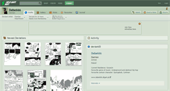 Desktop Screenshot of debe666.deviantart.com