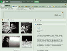 Tablet Screenshot of photoo.deviantart.com