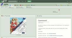 Desktop Screenshot of nashika.deviantart.com