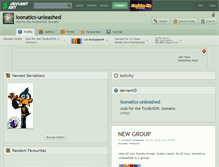 Tablet Screenshot of loonatics-unleashed.deviantart.com