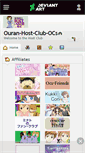 Mobile Screenshot of ouran-host-club-ocs.deviantart.com