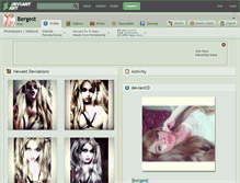 Tablet Screenshot of bergest.deviantart.com