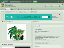 Tablet Screenshot of chankaylore.deviantart.com