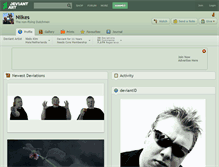 Tablet Screenshot of nilkes.deviantart.com