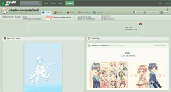 Desktop Screenshot of chesire-n-wonderland.deviantart.com