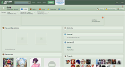 Desktop Screenshot of doqr.deviantart.com