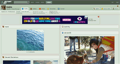 Desktop Screenshot of kloklo.deviantart.com