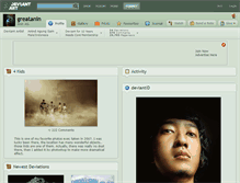 Tablet Screenshot of greatanin.deviantart.com