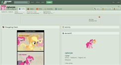 Desktop Screenshot of cipherpie.deviantart.com