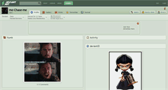 Desktop Screenshot of me-chase-me.deviantart.com