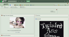 Desktop Screenshot of dash825.deviantart.com