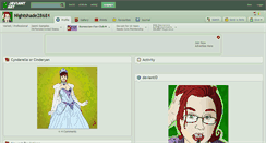 Desktop Screenshot of nightshade28681.deviantart.com