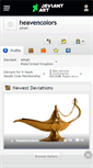 Mobile Screenshot of heavencolors.deviantart.com