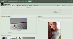 Desktop Screenshot of luana1985.deviantart.com