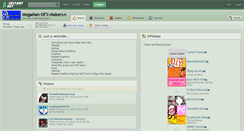 Desktop Screenshot of megaman-gfx-makers.deviantart.com