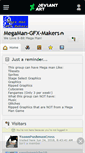 Mobile Screenshot of megaman-gfx-makers.deviantart.com