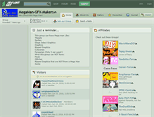 Tablet Screenshot of megaman-gfx-makers.deviantart.com