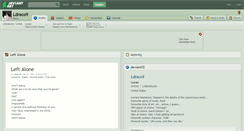 Desktop Screenshot of ldraco9.deviantart.com