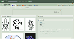 Desktop Screenshot of kwxtreme.deviantart.com