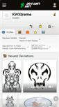 Mobile Screenshot of kwxtreme.deviantart.com