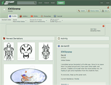 Tablet Screenshot of kwxtreme.deviantart.com