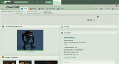 Desktop Screenshot of monoceros01.deviantart.com
