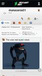 Mobile Screenshot of monoceros01.deviantart.com