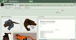 Desktop Screenshot of dina-dragon-lili.deviantart.com