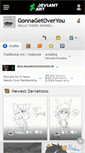 Mobile Screenshot of gonnagetoveryou.deviantart.com