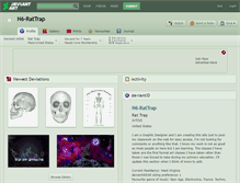Tablet Screenshot of n6-rattrap.deviantart.com