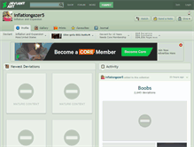 Tablet Screenshot of inflationgazer5.deviantart.com