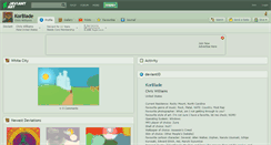 Desktop Screenshot of korblade.deviantart.com