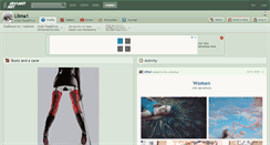 Desktop Screenshot of lilma1.deviantart.com